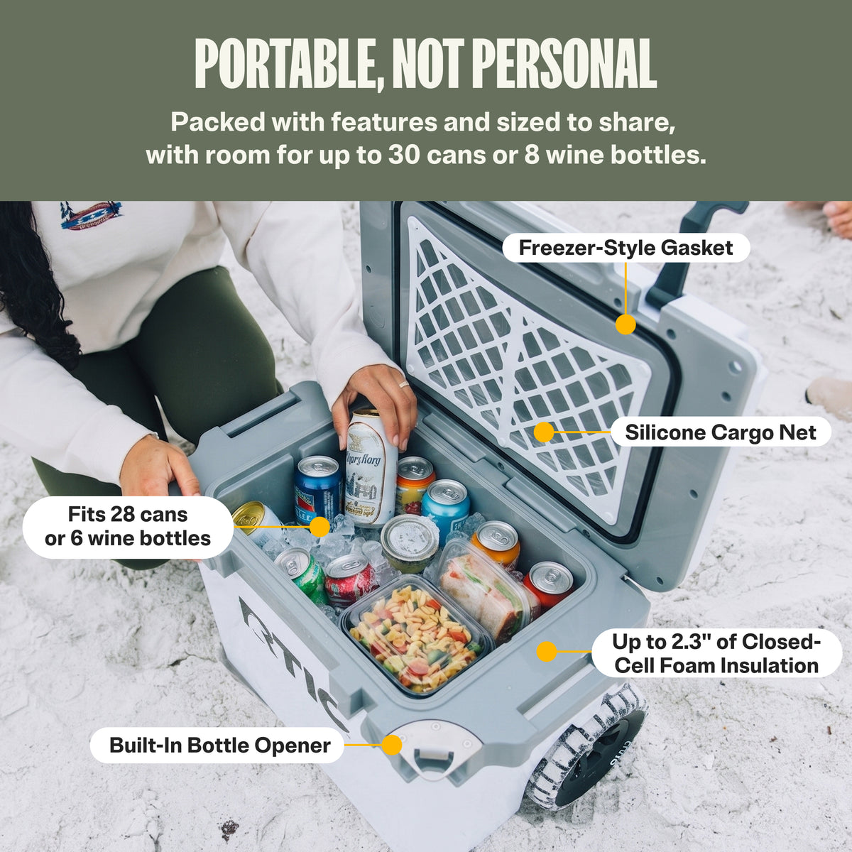 22 QT Ultra-Light Wheeled Cooler image 13